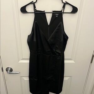 Elegant Black Mini Dress